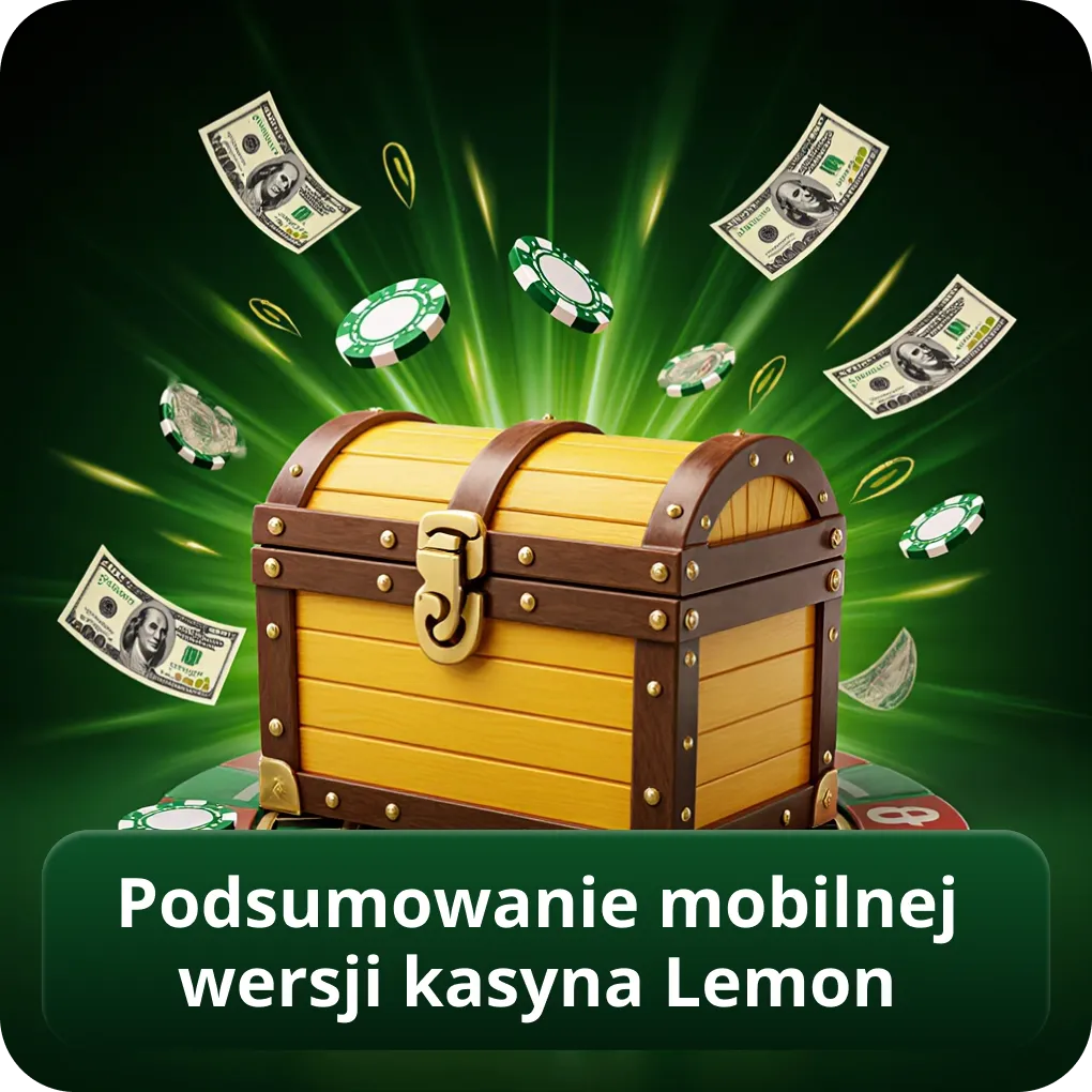 Podsumowanie mobilnej wersji kasyna Lemon